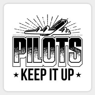 Pilot T-shirt for Aviation & Airplane Lovers Sticker